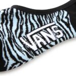 VANS ZEBRA DAZE CANOODLE 3 PK PAIR SOCKS BLACK - Image 2