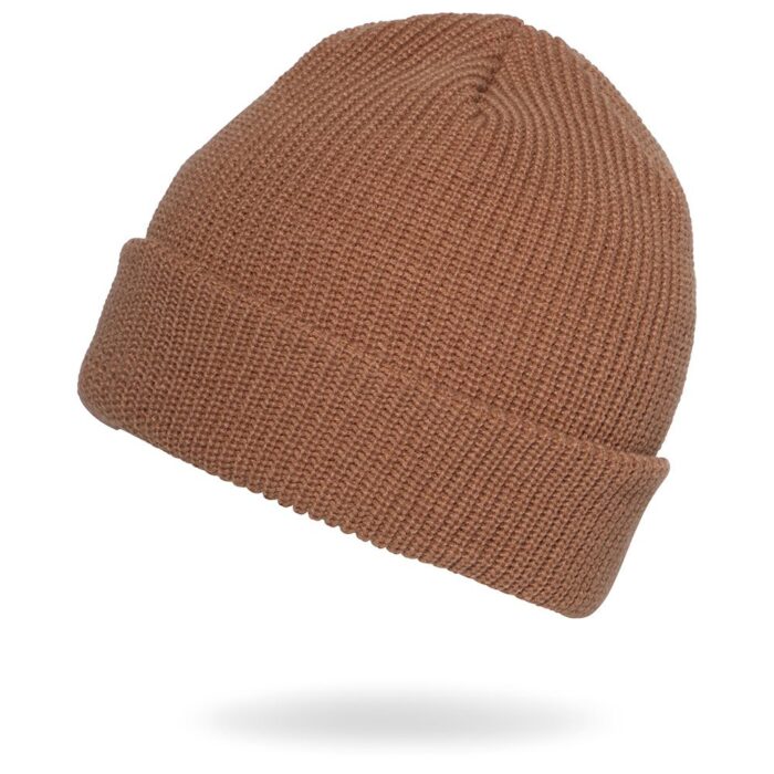 VOLCOM FULL STONE BEANIE DARK BROWN - Image 2