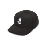 VOLCOM FULL STONE FLEXFIT HAT BLACK
