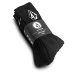 VOLCOM FULL STONE 3PK SOCKS BLACK - Image 3