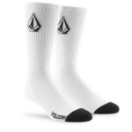 VOLCOM FULL STONE 3PK SOCKS WHITE