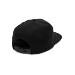 VOLCOM QUARTER TWILL HAT BLACK - Image 2