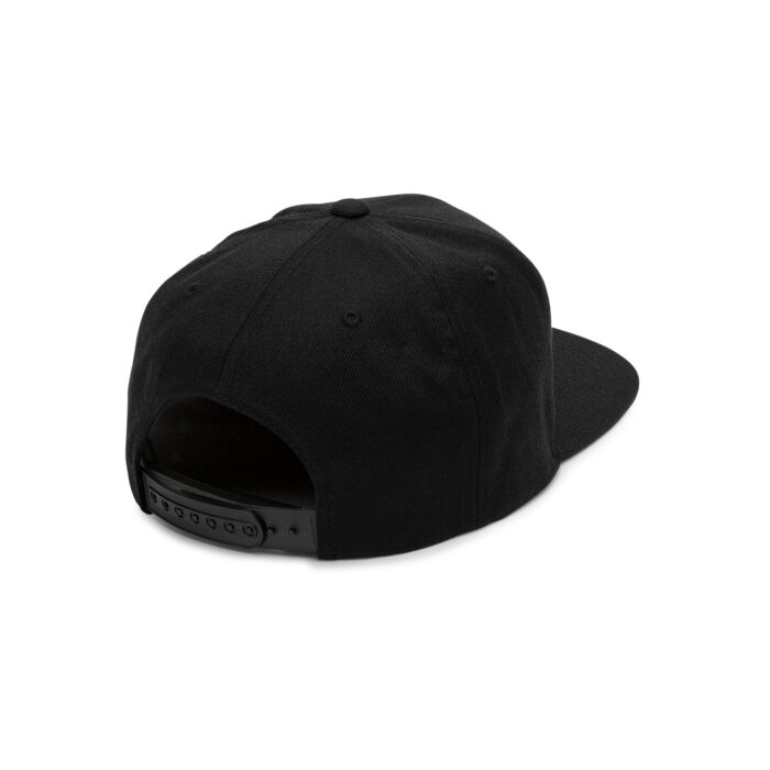 VOLCOM QUARTER TWILL HAT BLACK - Image 2
