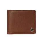 VOLCOM SLIM STONE S WALLET BROWN