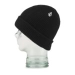 VOLCOM SWEEP LINED BEANIE BLACK - Image 2