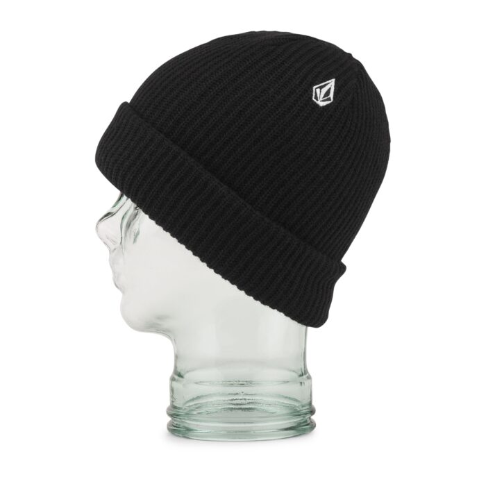 VOLCOM SWEEP LINED BEANIE BLACK - Image 2