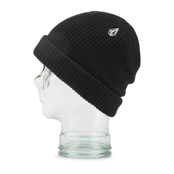 VOLCOM SWEEP LINED BEANIE BLACK - Image 2