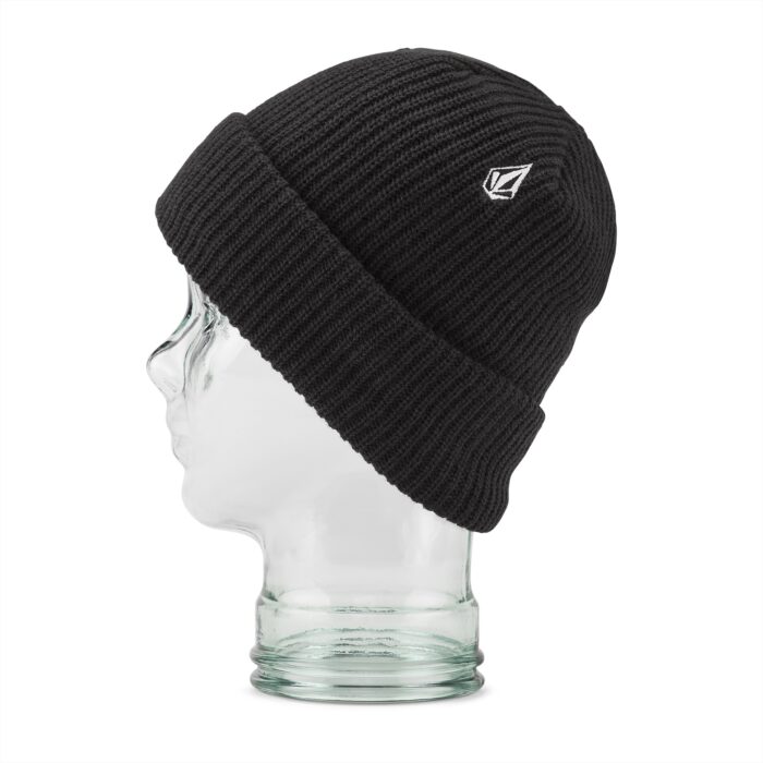 VOLCOM SWEEP LINED BEANIE BLACK - Image 2