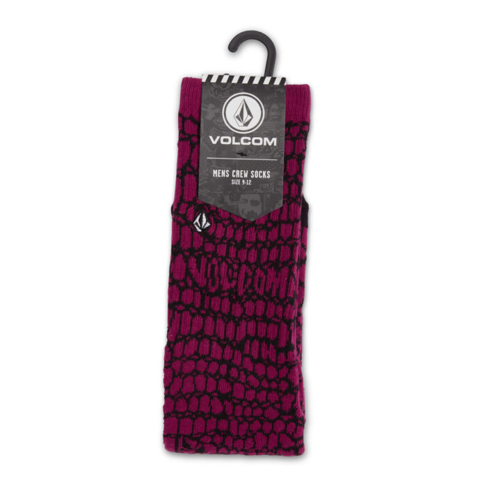 VOLCOM TODD BRATRUD SOCKS PLUM - Image 3