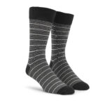 VOLCOM TRUE SOCKS BLACK WHITE