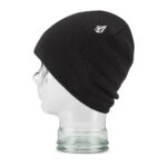 VOLCOM V.CO SKULL BEANIE BLACK - Image 2