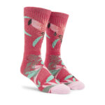 VOLCOM VIBES SOCKS LIVING CORAL