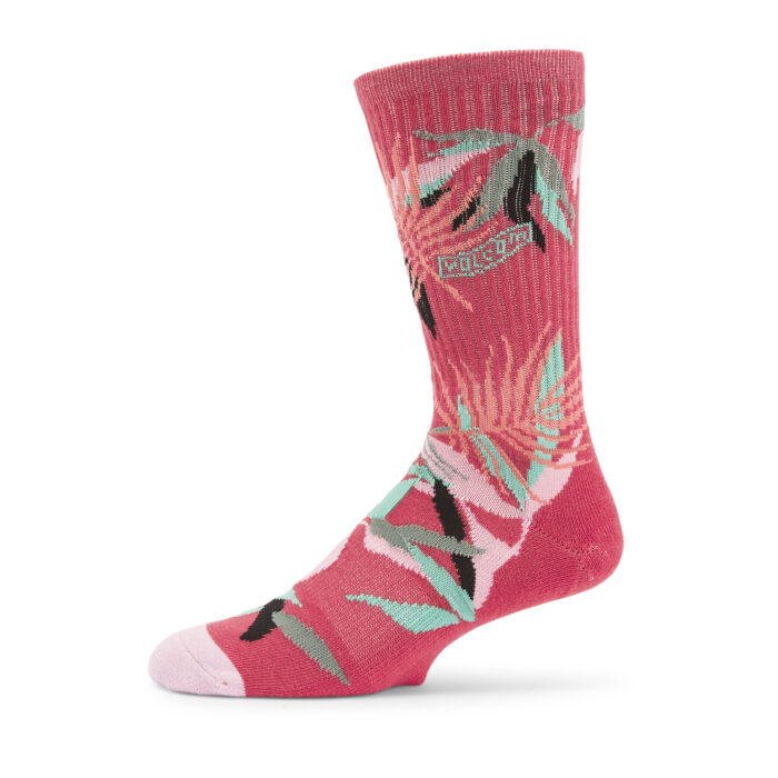 VOLCOM VIBES SOCKS LIVING CORAL - Image 2