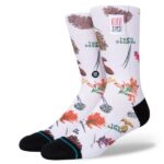 STANCE TOPO SOCKS CANVAS
