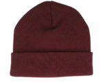 HUF ESSENTIALS TRIPLE TRIANGLE CUFF BEANIE WINE - Image 2