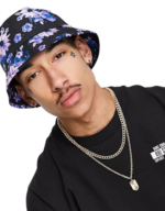 HUF DAZY BUCKET HAT BLACK - Image 4