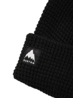 BURTON RECYCLED WAFFLE BEANIE TRUE BLACK - Image 2
