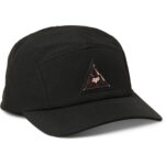 FOX FINISHER 5 PANEL HAT BLACK