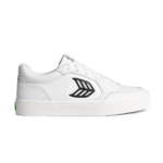 CARIUMA VALLELY SHOES WHITE PREMIUM LEATHER BLACK