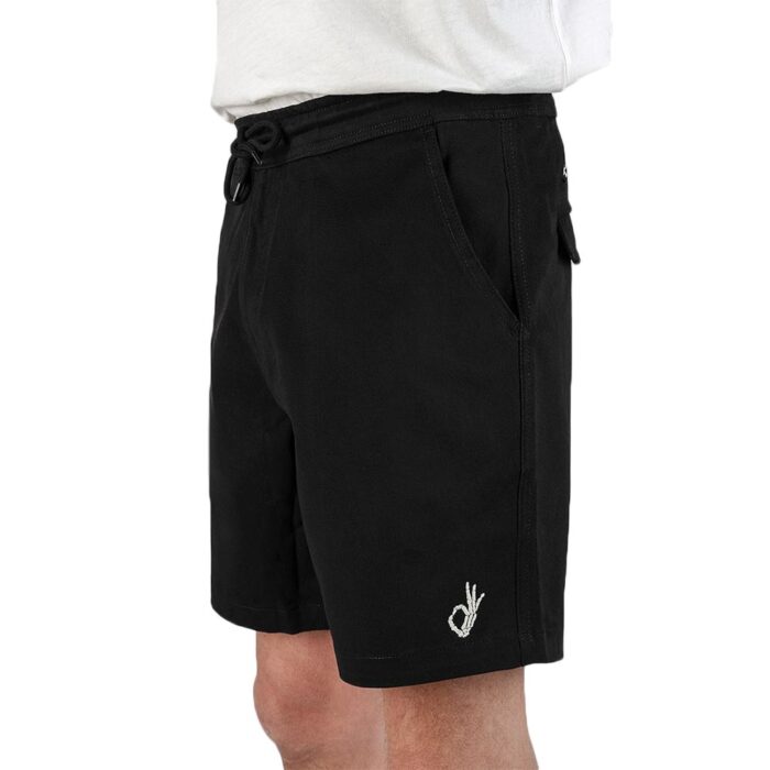THE DUDES OKAY SHORTS BLACK - Image 5