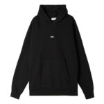 OBEY LOWER CASE MINI BOX HOODIE BLACK