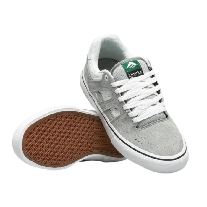 EMERICA TILT G6 VULC SHOES GREY WHITE - Image 3
