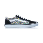 VANS JUNIOR OLD SKOOL SHOES ANIMAL POP BLACK MULTI