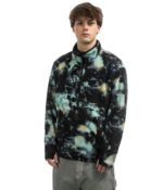 VOLCOM POLAR FLEECE MOCK QUARTER ZIP SPRITZ BLACK - Image 3