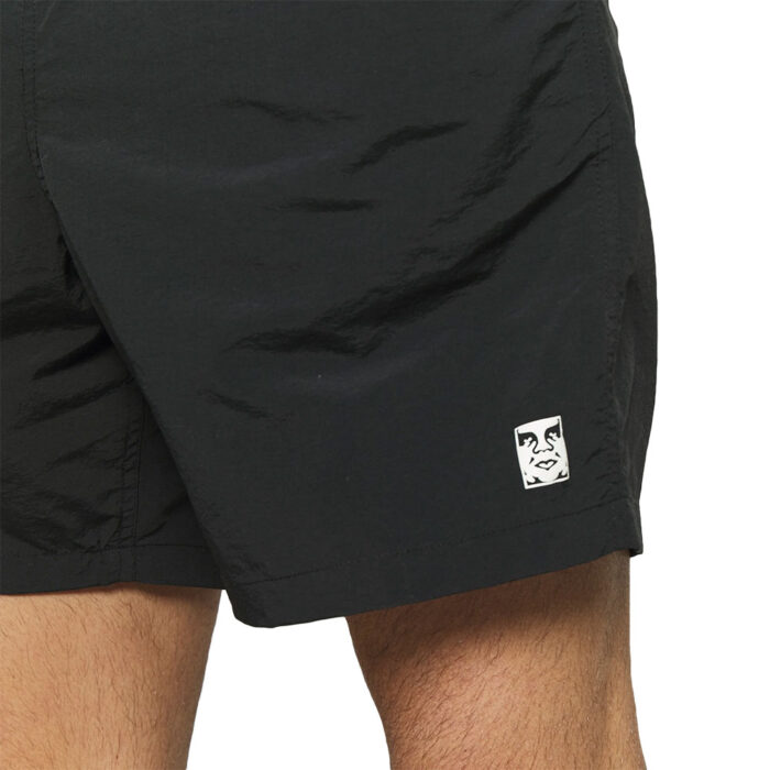 OBEY EASY RELAXED SHORT BLACK - Image 3