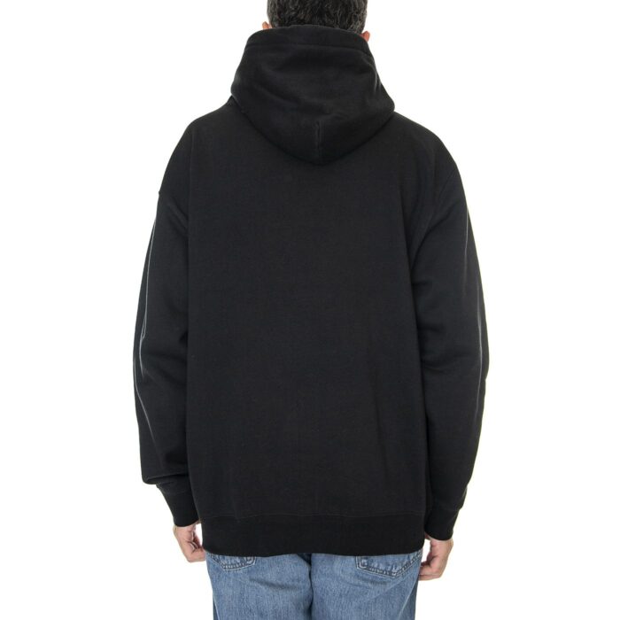 HUF MIS-FIT HOODIE BLACK - Image 3