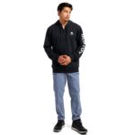 BURTON ELITE ZIP HOODIE TRUE BLACK - Image 4