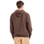 HUF ESSENTIALS OG LOGO HOODIE CHOCOLATE - Image 5