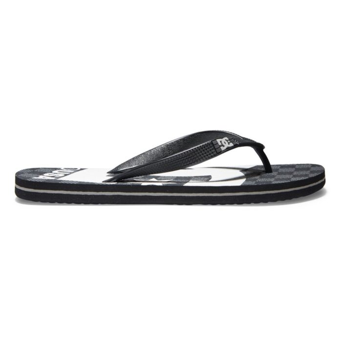 DC SPRAY GRAFFIK SANDALS BLACK GREY WHITE - Image 2
