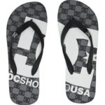 DC SPRAY GRAFFIK SANDALS BLACK GREY WHITE - Image 3