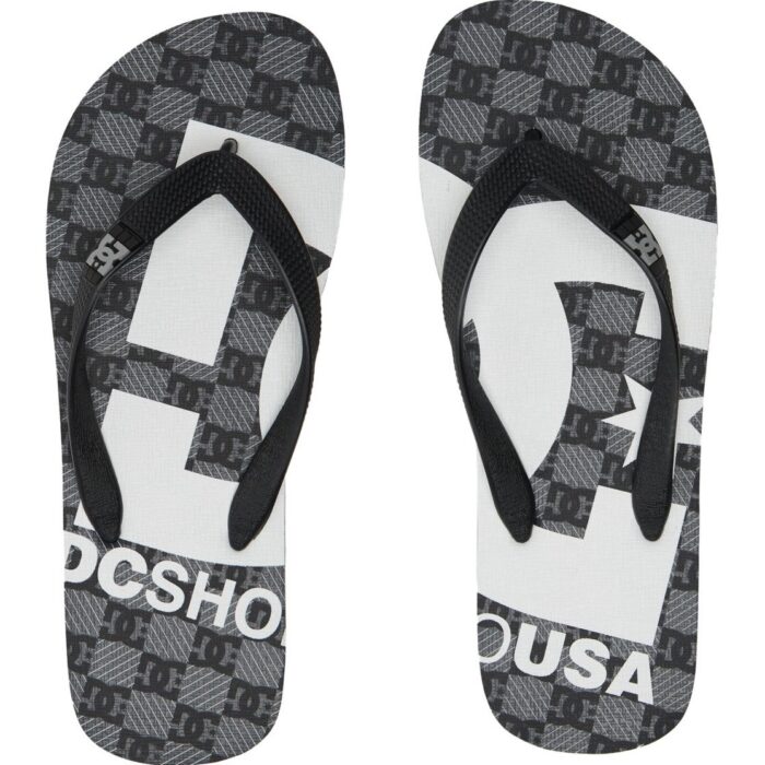 DC SPRAY GRAFFIK SANDALS BLACK GREY WHITE - Image 3