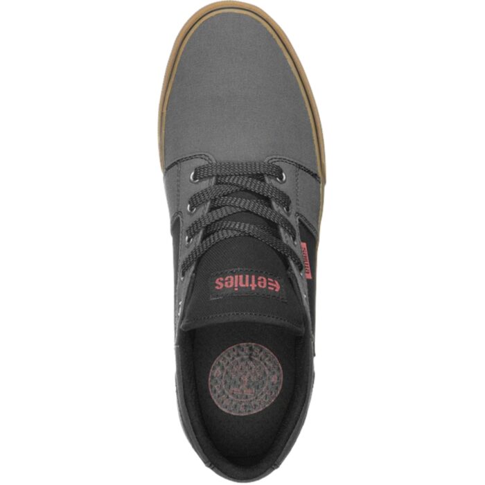 ETNIES BARGE PRESERVE SHOES GREY BLACK GUM - Image 3