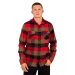 VANS BOX FLANNEL SHIRT CHILI PEPPER