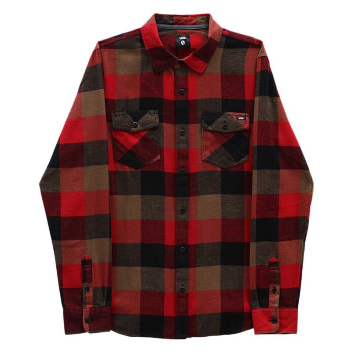 VANS BOX FLANNEL SHIRT CHILI PEPPER - Image 8