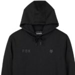 FOX WORDMARK HOODIE BLACK - Image 2