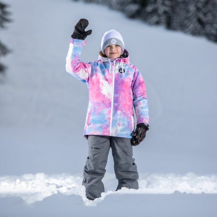 HORSEFEATHERS SADDIE YOUTH SNOW JACKET TIE DYE - Image 4