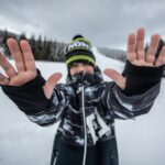 HORSEFEATHERS DAMIEN YOUTH SNOW JACKET BLACK BRUSH - Image 3
