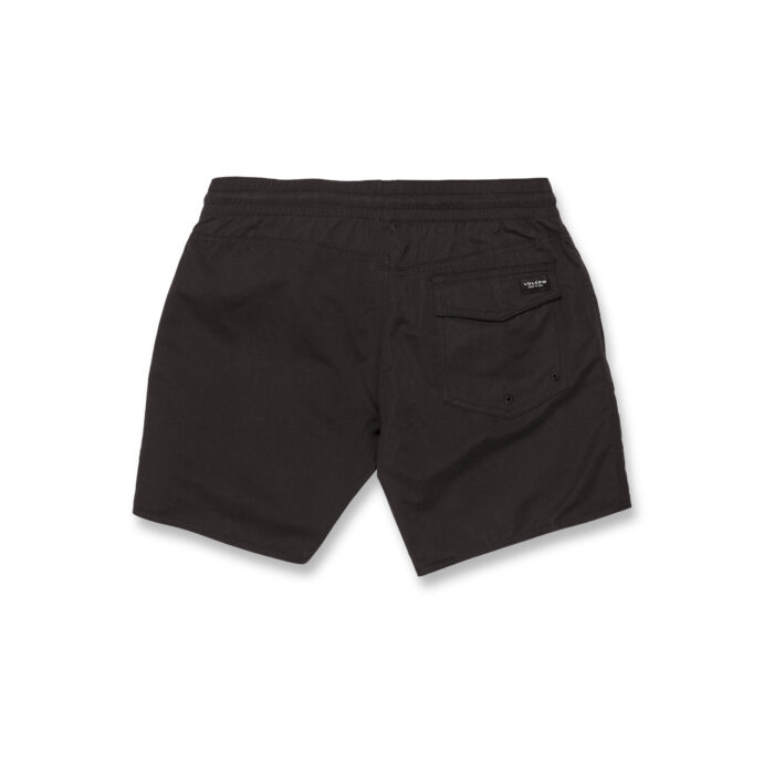VOLCOM LIDO SOLID TRUNK 16 BOARDSHORT BLACK - Image 6