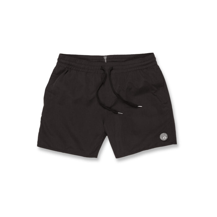VOLCOM LIDO SOLID TRUNK 16 BOARDSHORT BLACK - Image 5