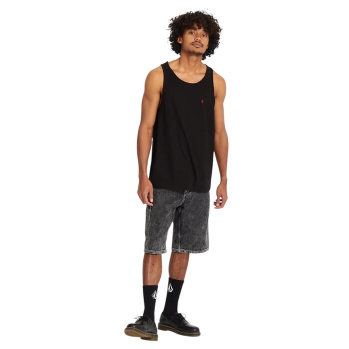 VOLCOM STONE BLANKS TANK BLACK - Image 6