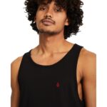VOLCOM STONE BLANKS TANK BLACK - Image 4