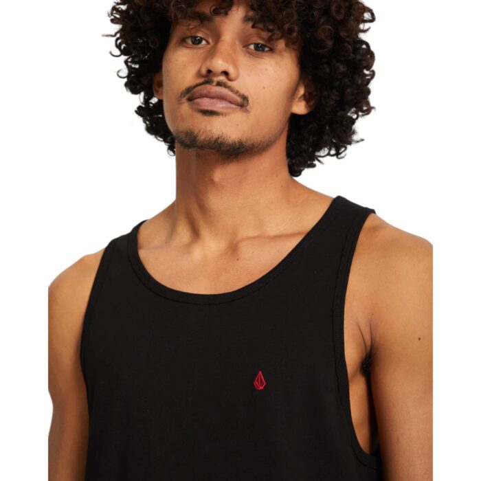 VOLCOM STONE BLANKS TANK BLACK - Image 4
