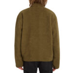 VOLCOM MUZZER FUZZAR ZIP HOODIE SERVICE GREEN - Image 3