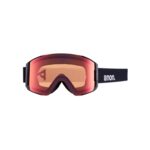 ANON SYNC SNOW GOGGLES BLACK PERCEIVE SUNNY RED BONUS LENS PERCEIVE CLOUDY BURST - Image 4