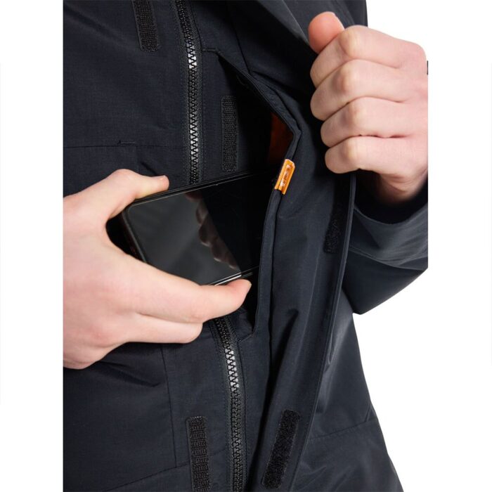 BURTON COVERT 2.0 SNOW JACKET TRUE BLACK - Image 4