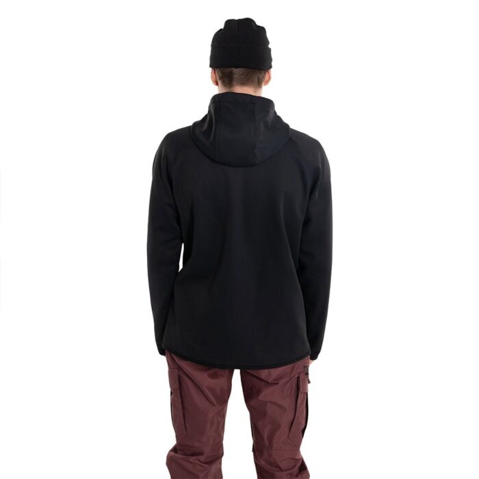 BURTON CROWN WEATHERPROOF ZIP HOODIE TRUE BLACK - Image 3